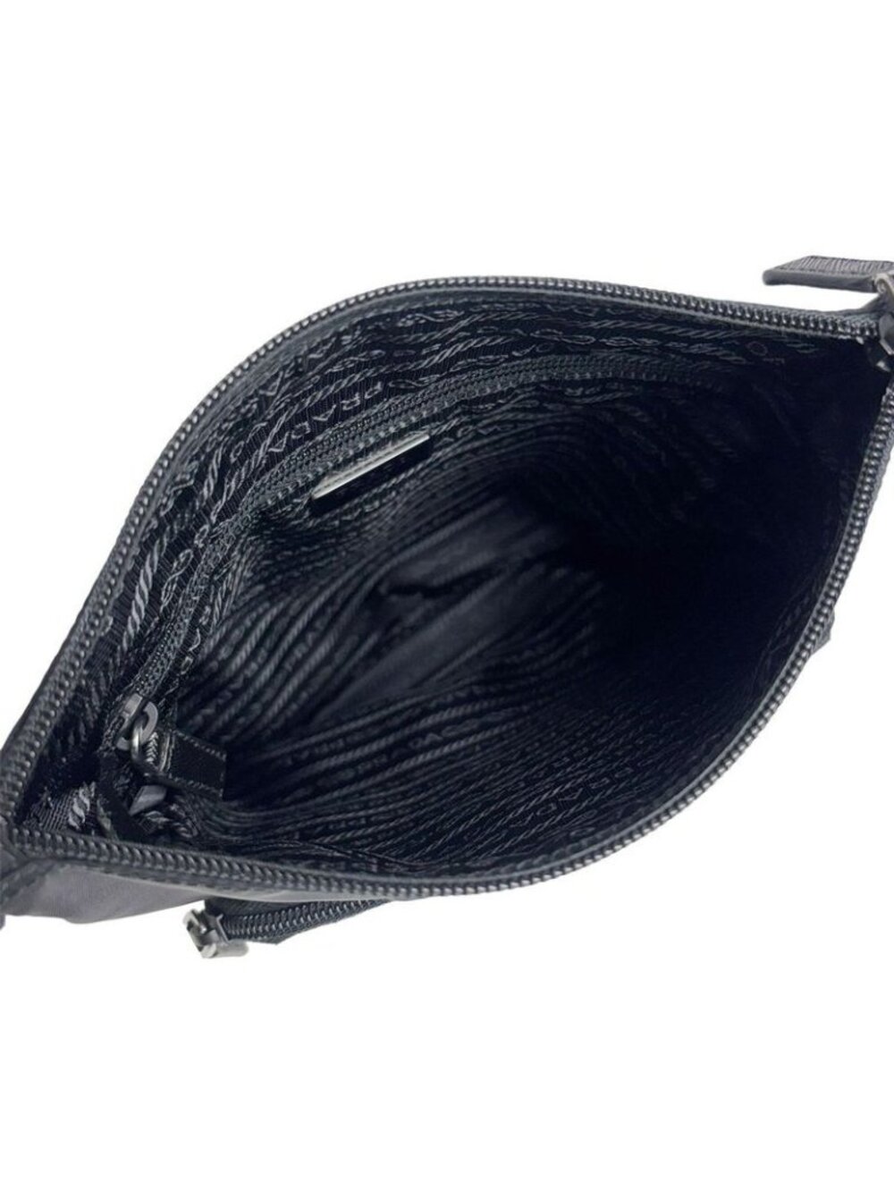 Prada Nylon Shoulder Bag Black - Picture 8 of 15